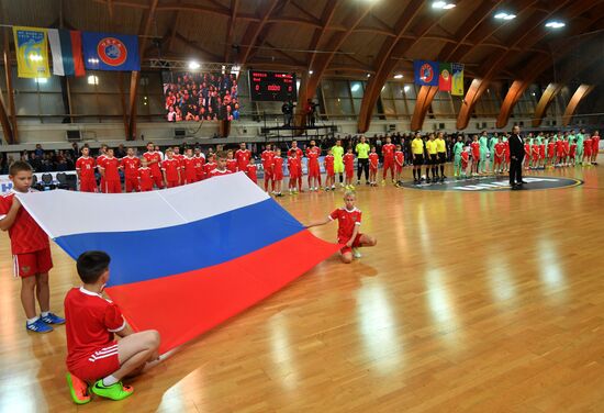 Russia-Portugal friendly futsal match