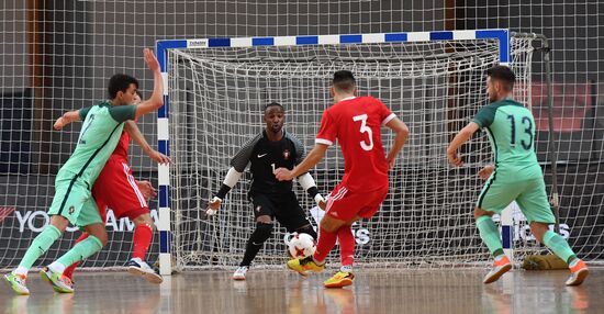 Russia-Portugal friendly mini-football match