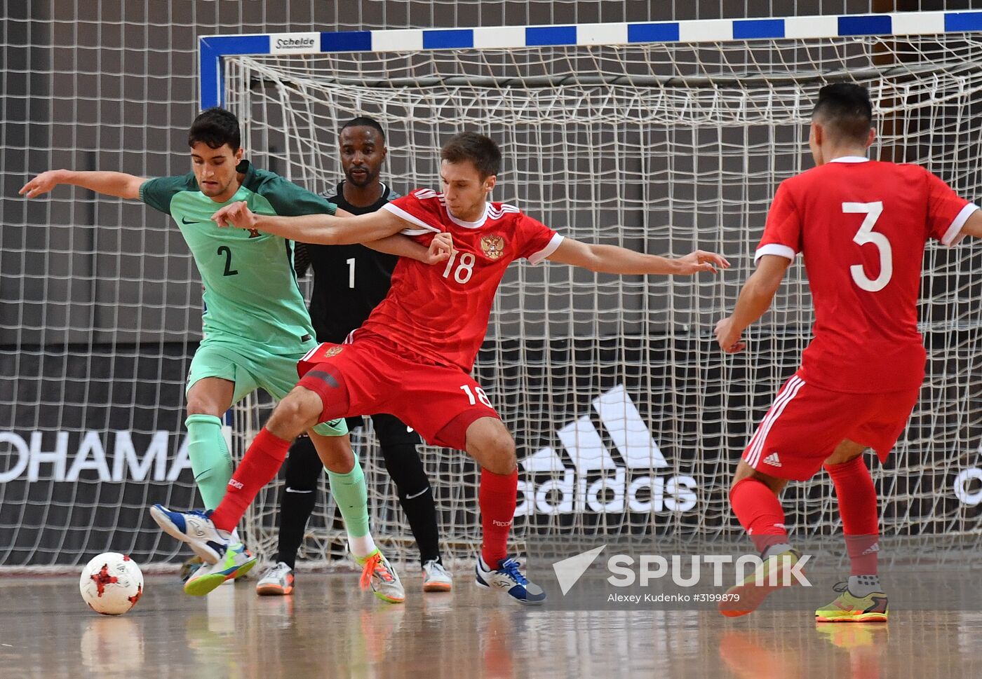 Russia-Portugal friendly futsal match
