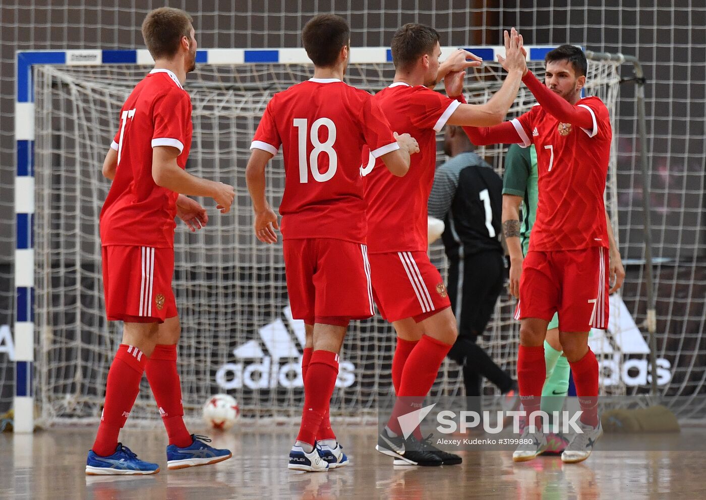 Russia-Portugal friendly futsal match