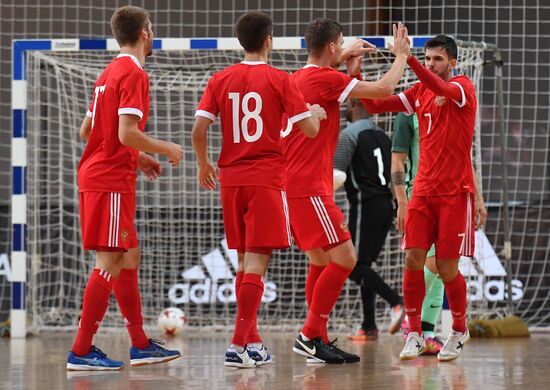 Russia-Portugal friendly futsal match