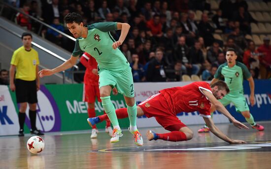 Russia-Portugal friendly mini-football match