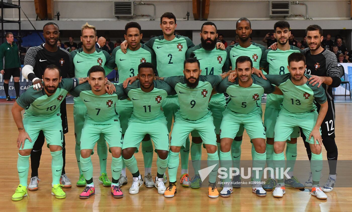 Russia-Portugal friendly futsal match