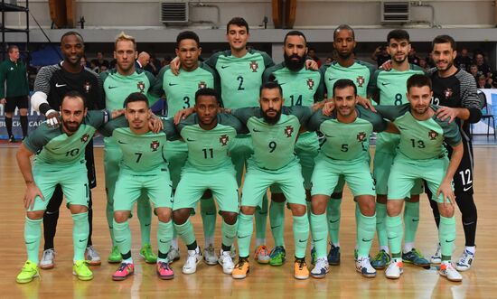 Russia-Portugal friendly futsal match