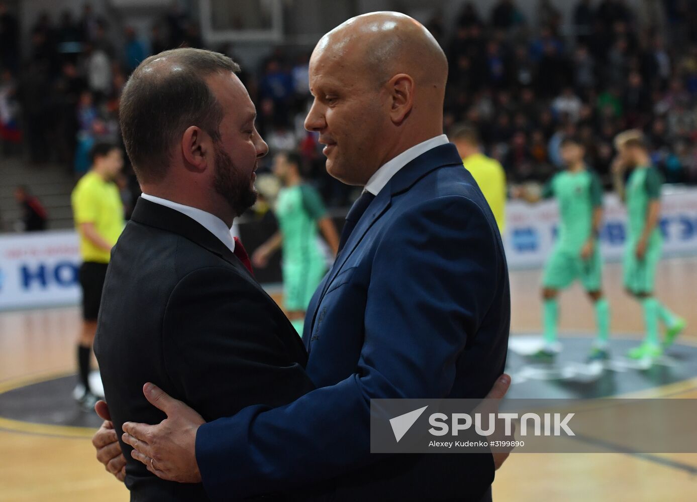 Russia-Portugal friendly futsal match