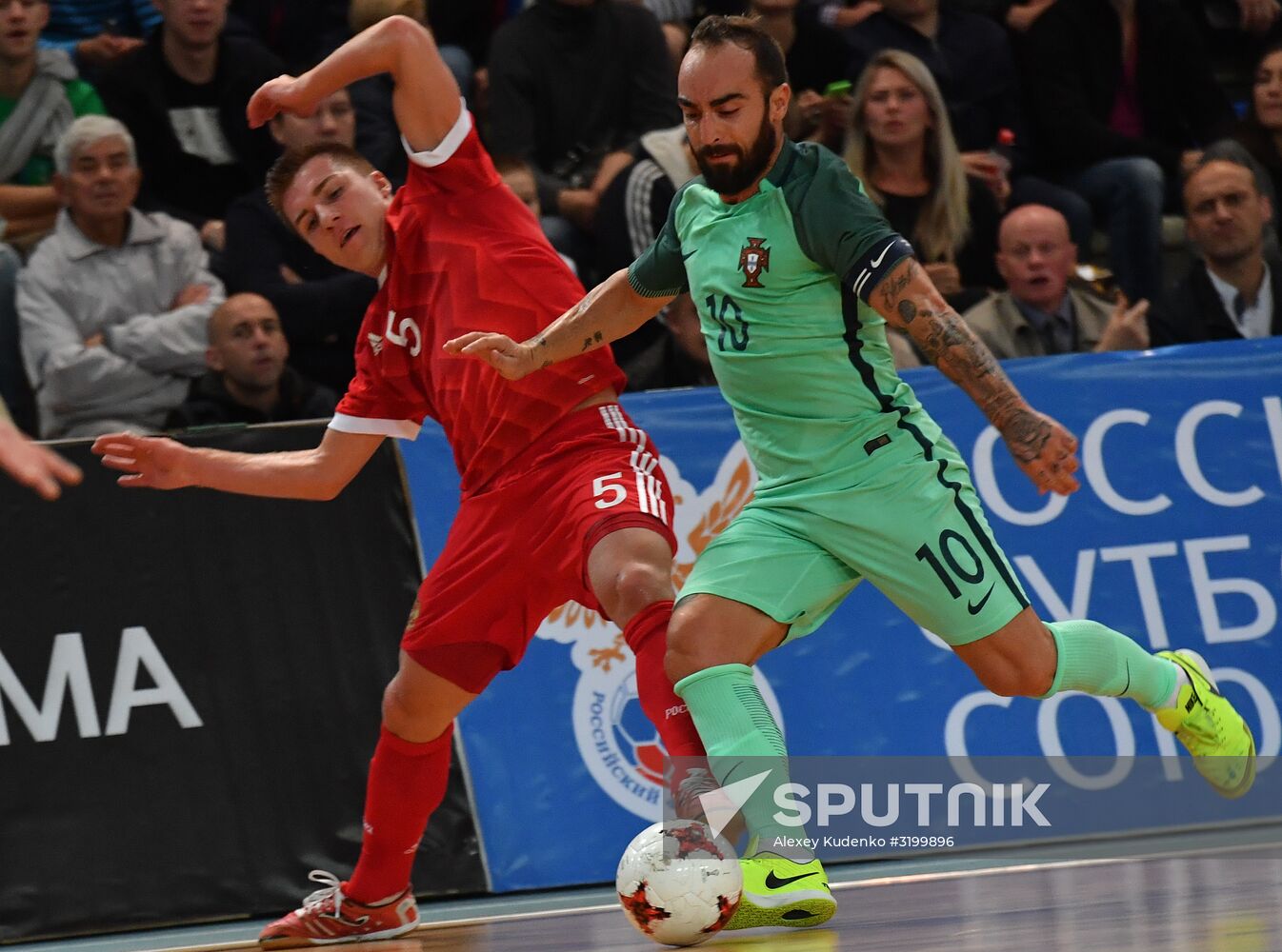 Russia-Portugal friendly futsal match