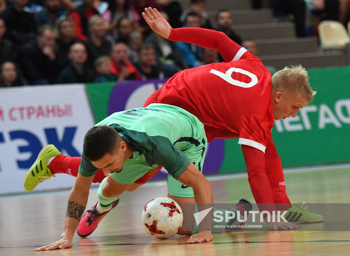 Russia-Portugal friendly futsal match