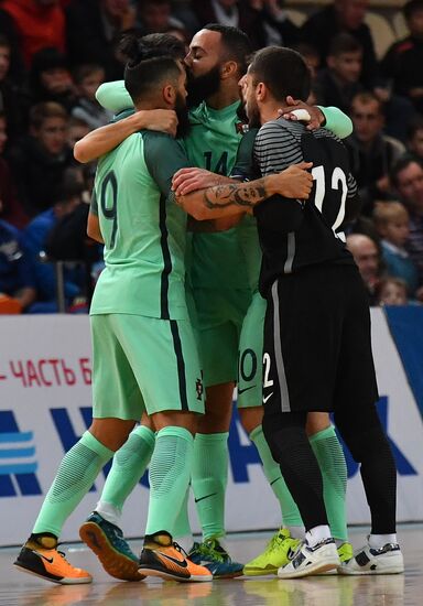 Russia-Portugal friendly futsal match