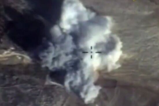 Hitting ISIS targets in Syria's Idlib Governorate