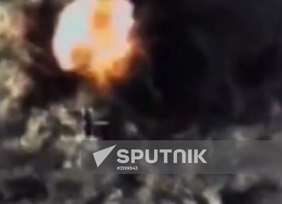Hitting ISIS targets in Syria's Idlib Governorate