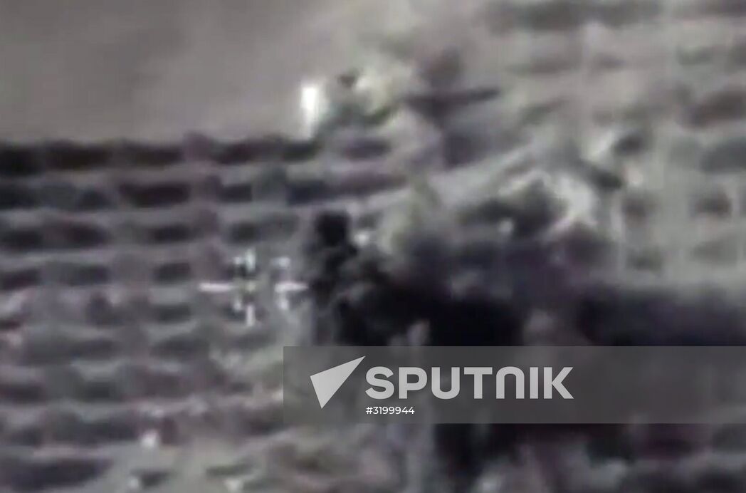 Hitting ISIS targets in Syria's Idlib Governorate
