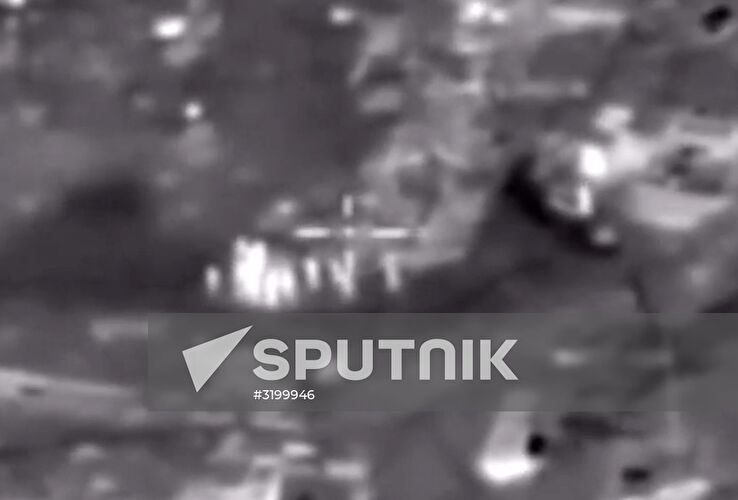 Hitting ISIS targets in Syria's Idlib Governorate