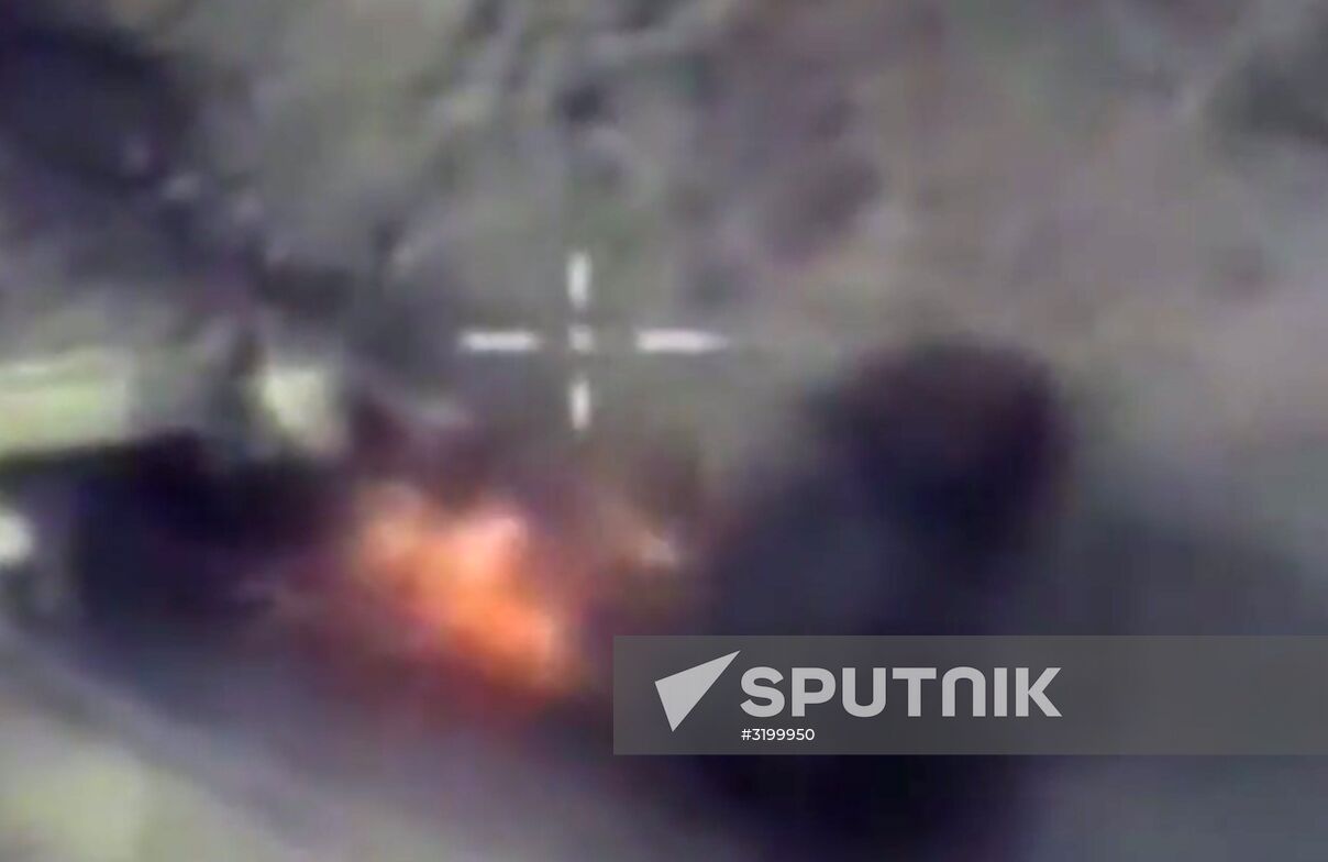 Hitting ISIS targets in Syria's Idlib Governorate