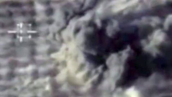 Hitting ISIS targets in Syria's Idlib Governorate
