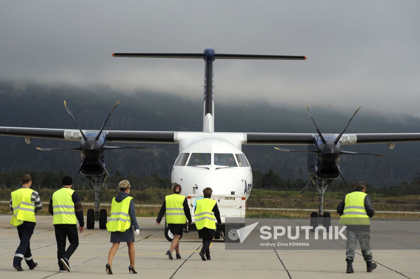 First-ever flight links Japan with South Kuril Islands
