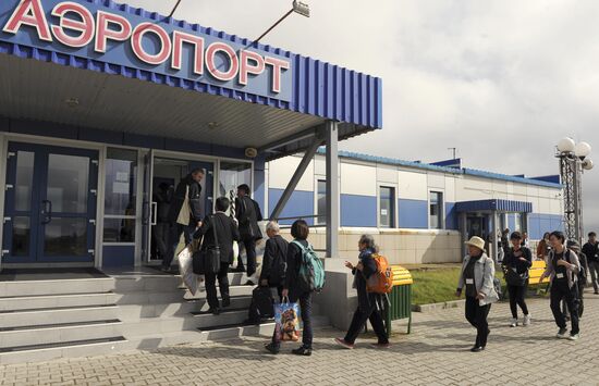 First-ever flight links Japan with South Kuril Islands