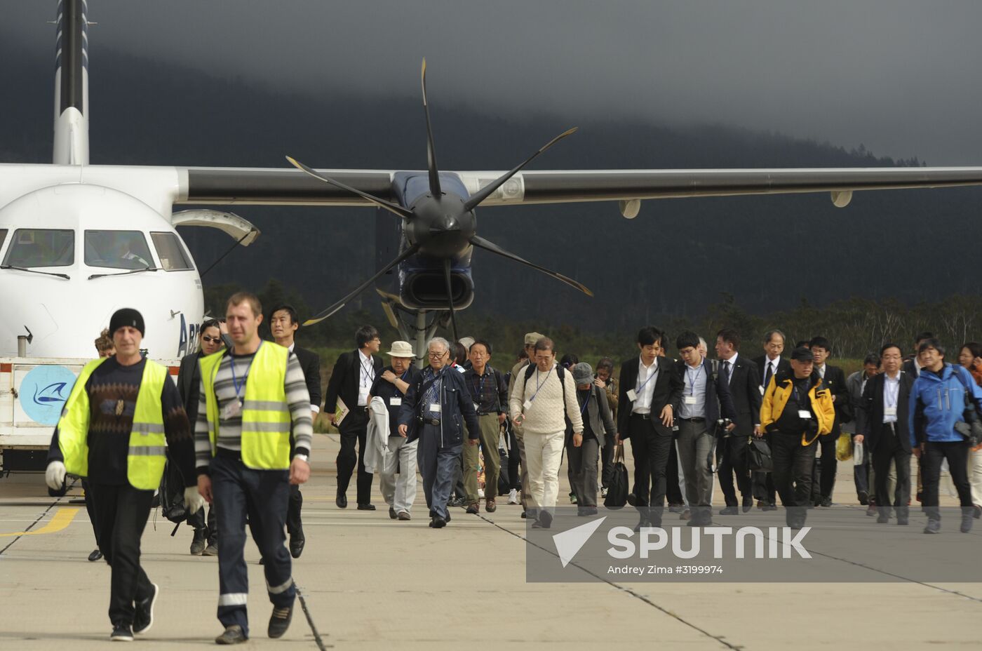 First-ever flight links Japan with South Kuril Islands