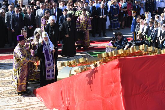 Patriarch Kirill visits the Astrakhan Region