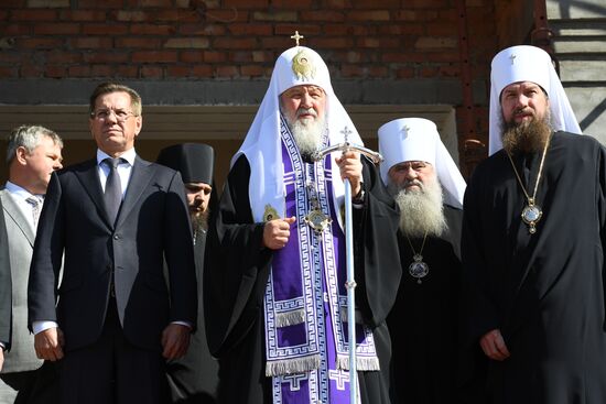 Patriarch Kirill visits the Astrakhan Region