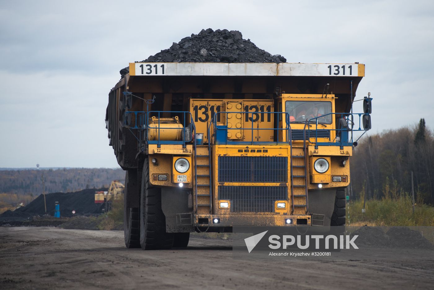 Chernigovsky coal mine in Kemerovo Region