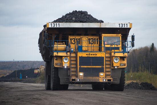 Chernigovsky coal mine in Kemerovo Region