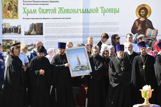 Patriarch Kirill visits the Astrakhan Region