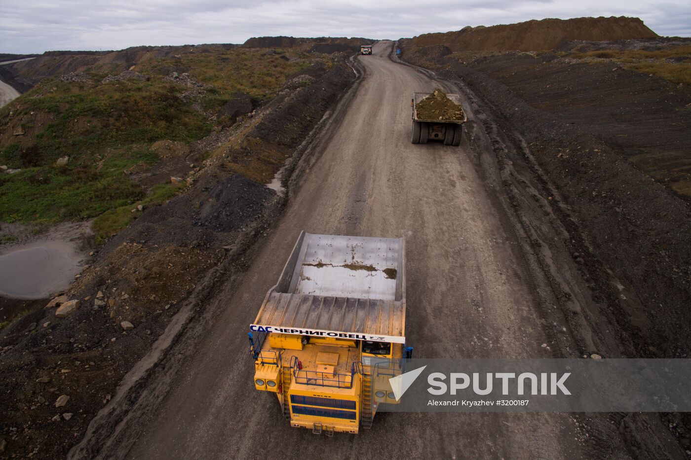 Chernigovsky coal mine in Kemerovo Region