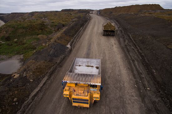 Chernigovsky coal mine in Kemerovo Region