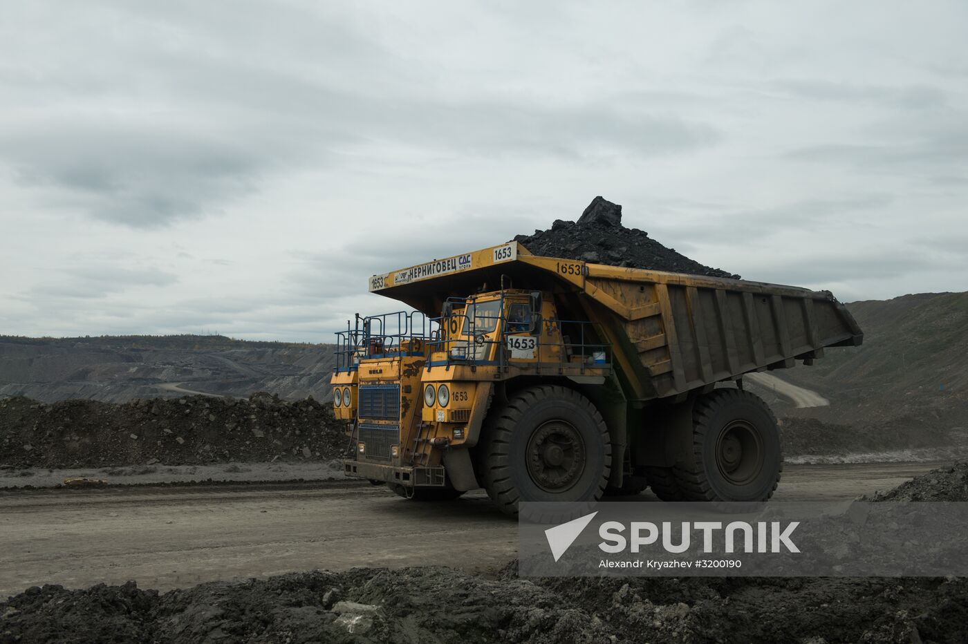 Chernigovsky coal mine in Kemerovo Region