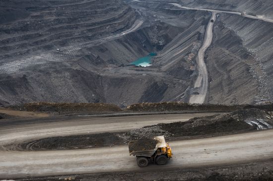 Chernigovsky coal mine in Kemerovo Region