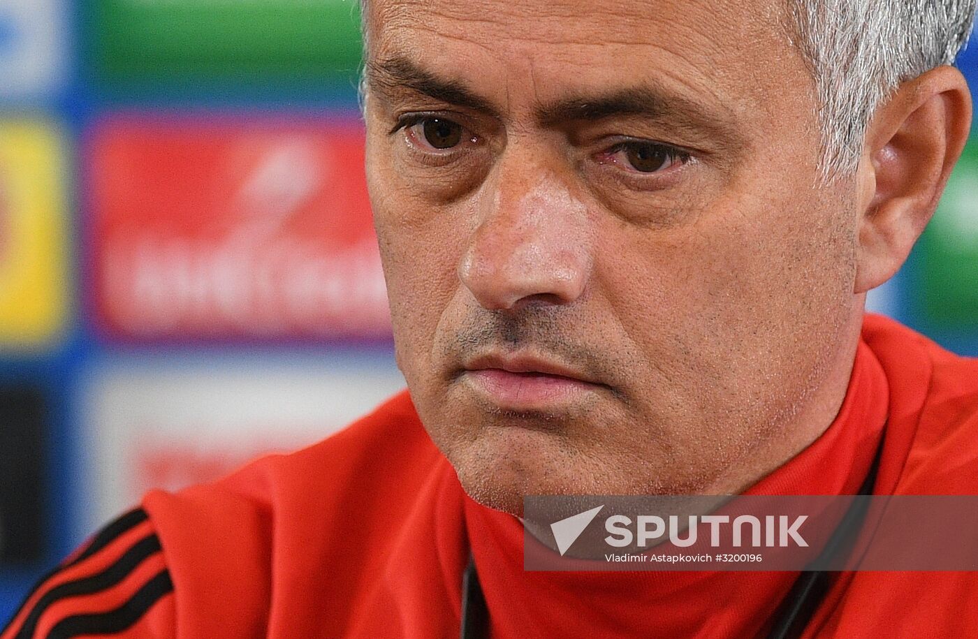 Football. UEFA Champions League. FC Manchester United holds training session