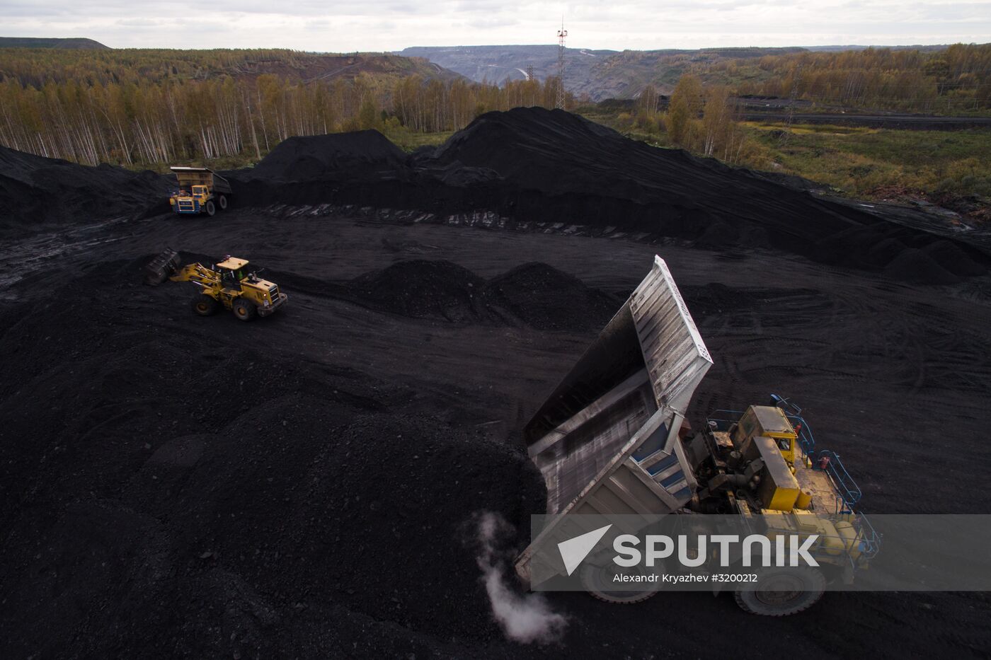 Chernigovsky coal mine in Kemerovo Region