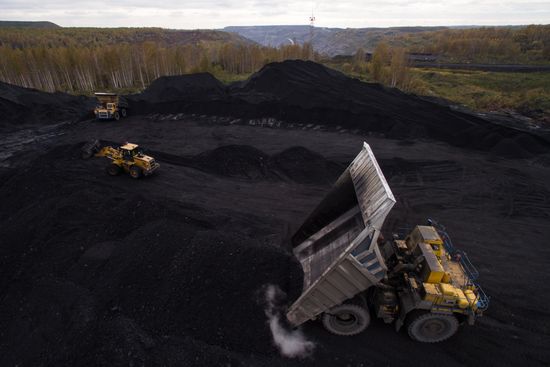 Chernigovsky coal mine in Kemerovo Region