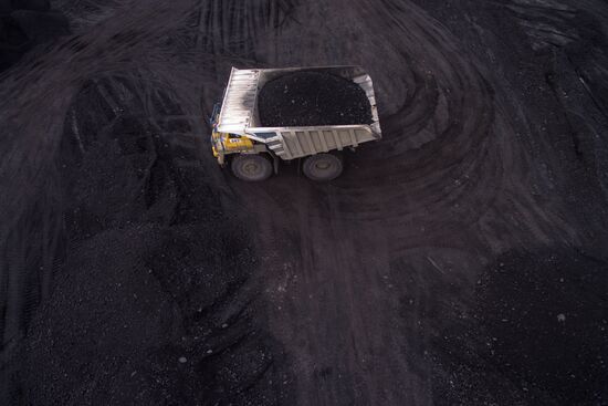 Chernigovsky coal mine in Kemerovo Region