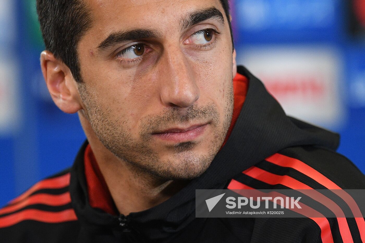 Football. UEFA Champions League. FC Manchester United holds training session