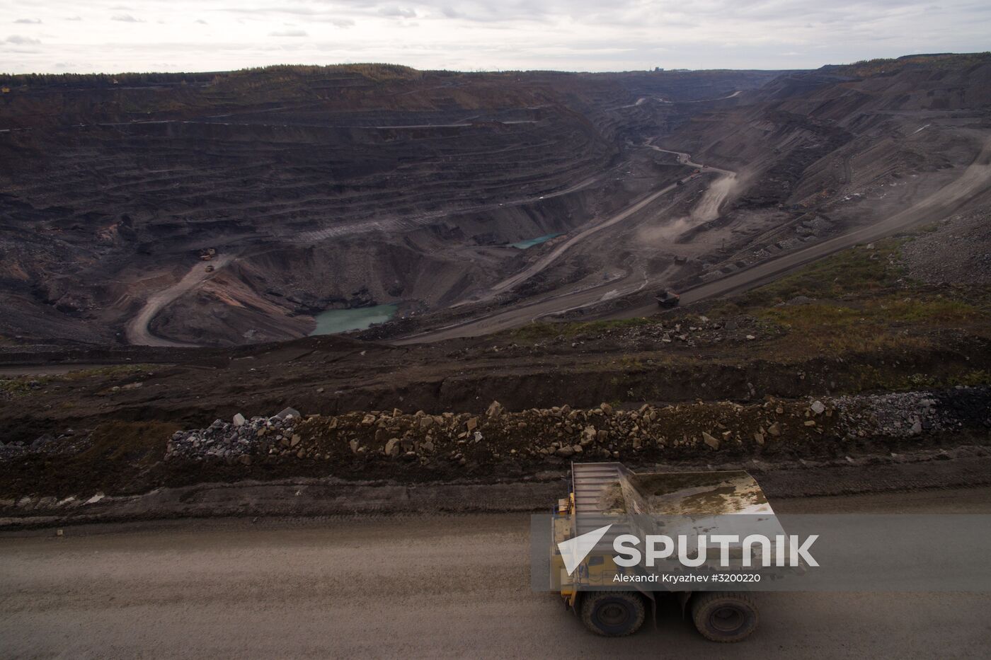 Chernigovsky coal mine in Kemerovo Region