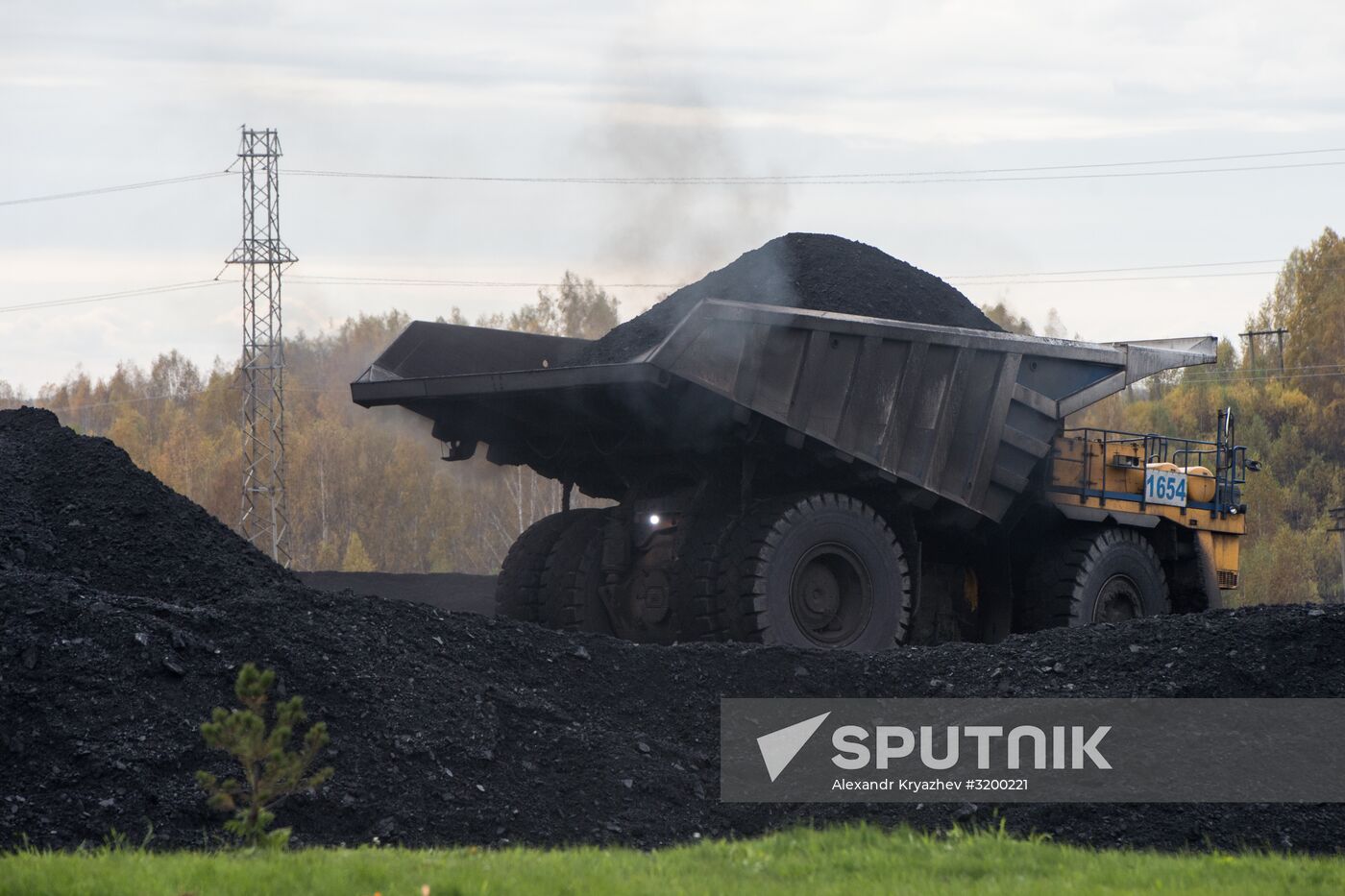 Chernigovsky coal mine in Kemerovo Region