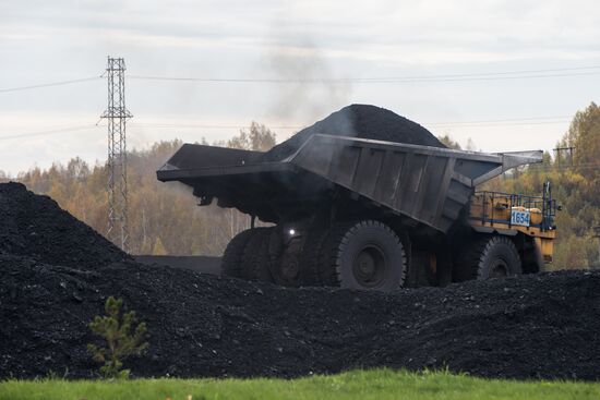 Chernigovsky coal mine in Kemerovo Region