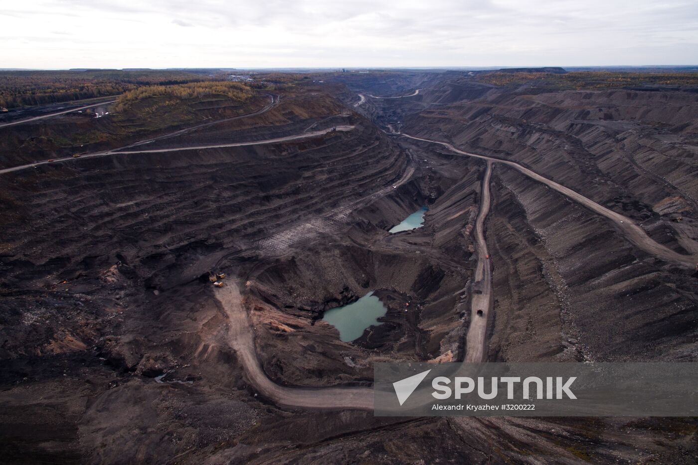 Chernigovsky coal mine in Kemerovo Region