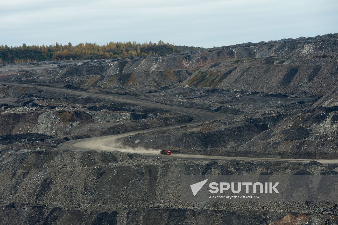 Chernigovsky coal mine in Kemerovo Region