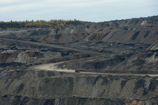 Chernigovsky coal mine in Kemerovo Region