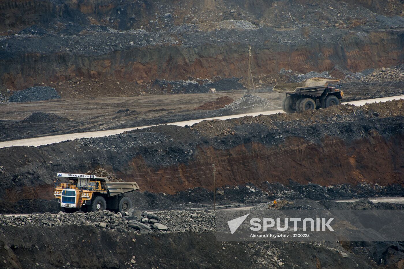 Chernigovsky coal mine in Kemerovo Region