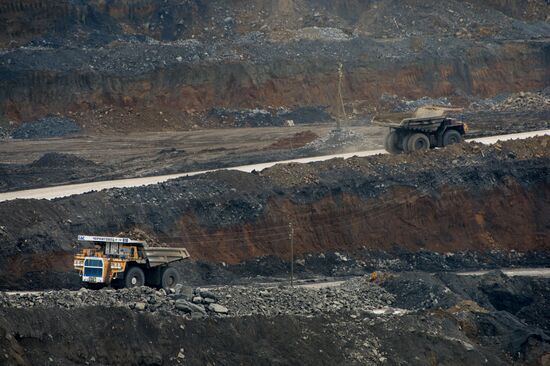 Chernigovsky coal mine in Kemerovo Region