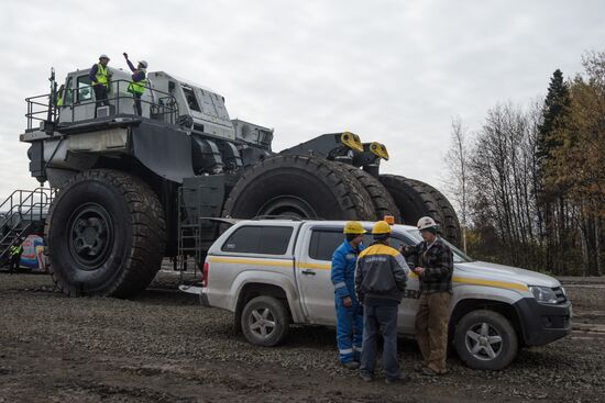 Chernigovsky coal mine in Kemerovo Region