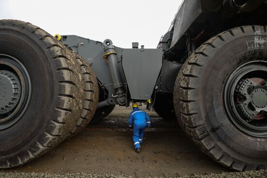 Chernigovsky coal mine in Kemerovo Region