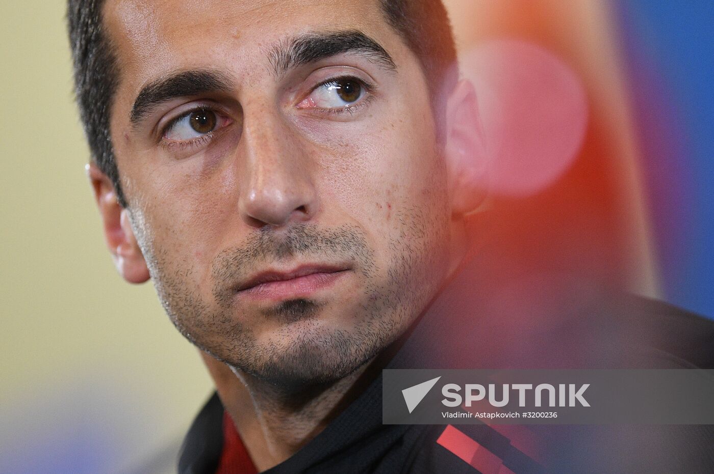 Football. UEFA Champions League. FC Manchester United holds training session