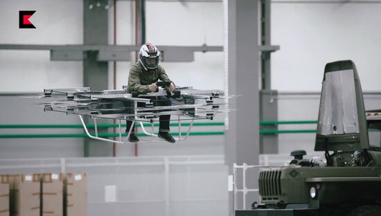 Concern Kalashnikov presents concept of new passenger copter