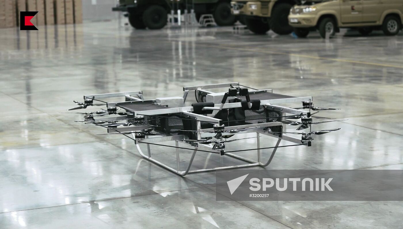 Concern Kalashnikov presents concept of new passenger copter