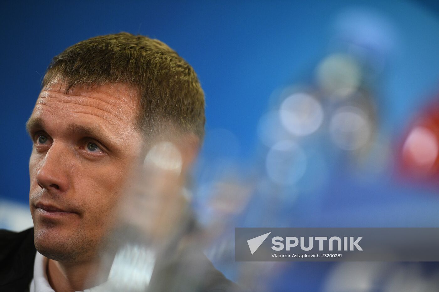 Football. UEFA Champions League. FC CSKA holds training session