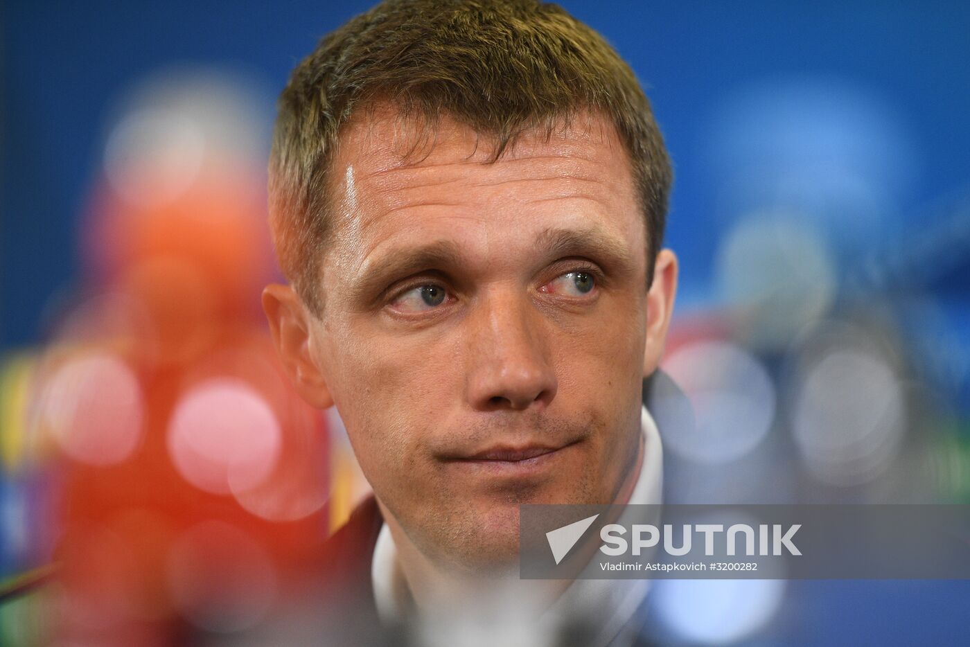 Football. UEFA Champions League. FC CSKA holds training session